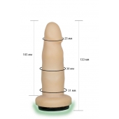 Телесная насадка Harness - 13,3 см. - LOVETOY (А-Полимер) - купить с доставкой в Перми