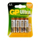 Батарейки алкалиновые GP Ultra Alkaline AA/LR6 - 4 шт. - Элементы питания - купить с доставкой в Перми
