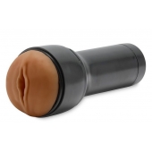 Коричневый мастурбатор-вагина Feel Stroker - Kiiroo - в Перми купить с доставкой