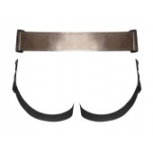 Бронзовый пояс для насадок Curious Harness - Strap-on-me - купить с доставкой в Перми