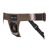 Бронзовый пояс для насадок Curious Harness - Strap-on-me - купить с доставкой в Перми