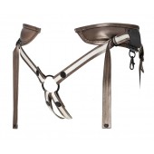 Бронзовый пояс для насадок Desirous Harness - Strap-on-me - купить с доставкой в Перми
