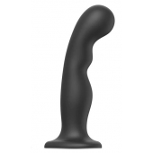 Черная насадка Strap-On-Me Dildo Plug P G size XXL - Strap-on-me - купить с доставкой в Перми