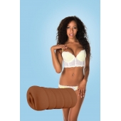 Коричневый мастурбатор-вагина BRIANNA - Dream Toys - в Перми купить с доставкой