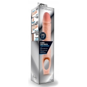 Телесная насадка на пенис 10 Inch Cock Sheath Extender - 25 см. - Blush Novelties - в Перми купить с доставкой
