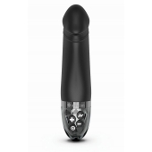 Черный вибратор с электростимуляцией Real Deal Neal - 16,5 см. - MyStim - купить с доставкой в Перми