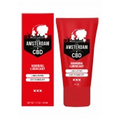 Пролонгирующий лубрикант Numbing CBD from Amsterdam - 50 мл. - Shots Media BV - купить с доставкой в Перми