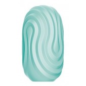 Бирюзовый мастурбатор-яйцо Twist Angel - Baile - в Перми купить с доставкой