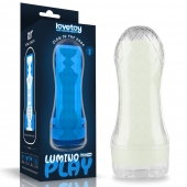 Светящийся в темноте мастурбатор Lumino Play Masturbator Pocketed - Lovetoy - в Перми купить с доставкой