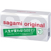 Ультратонкие презервативы Sagami Original 0.02 - 10 шт. - Sagami - купить с доставкой в Перми