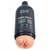 Телесный мастурбатор-вагина Shower Therapy Milk Me Honey - Pipedream - в Перми купить с доставкой