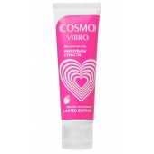 Возбуждающий гель на водно-силиконовой основе Cosmo Vibro с ароматом земляники - 50 гр. - Биоритм - купить с доставкой в Перми
