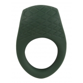 Зеленое эрекционное виброкольцо Luxurious Vibro Cock Ring - Orion - в Перми купить с доставкой
