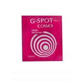 Стимулирующий интимный крем для женщин Cosmo G-spot - 2 гр. - Биоритм - купить с доставкой в Перми