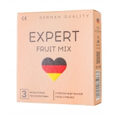 Ароматизированные презервативы EXPERT Fruit Mix - 3 шт. - Expert - купить с доставкой в Перми