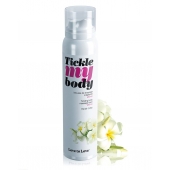 Массажная хрустящая пенка Tickle My Body Monoi с ароматом моной - 150 мл. - Love to Love - купить с доставкой в Перми