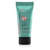 Съедобный интимный гель Orgie Lube Tube Cocktail Strawberry Mojito - 50 мл. - ORGIE - купить с доставкой в Перми