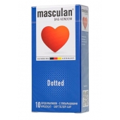 Презервативы с пупырышками Masculan Dotted - 10 шт. - Masculan - купить с доставкой в Перми