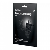 Черный мешочек для хранения игрушек Treasure Bag L - Satisfyer - купить с доставкой в Перми
