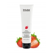 Лубрикант на водной основе Nuei Inlube с алоэ вера и ароматом клубники - 100 мл. - Nuei cosmetics - купить с доставкой в Перми