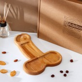 Деревянное блюдо для подачи в форме члена (32,5 х 20 х 1,7 см) - Сима-Ленд - купить с доставкой в Перми