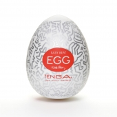 Мастурбатор-яйцо Keith Haring EGG PARTY - Tenga - в Перми купить с доставкой