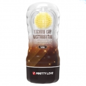 Прозрачный текстурированный мастурбатор Vacuum Cup Masturbator Stellar - Baile - в Перми купить с доставкой