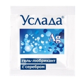 Гель-лубрикант «Услада с серебром» - 3 гр. - Биоритм - купить с доставкой в Перми