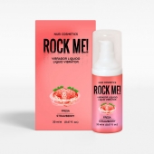 Жидкий вибратор Nuei Rock Me! с ароматом клубники - 20 мл. - Nuei cosmetics - купить с доставкой в Перми