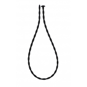 Черный уретральный массажер Glide Extra Small - 30 см. - Lola Games - купить с доставкой в Перми