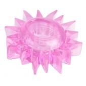 Розовое эрекционное кольцо - Toyfa Basic - в Перми купить с доставкой