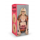 Двусторонний мастурбатор Lola Taylor - 22 см. - ФлешНаш - в Перми купить с доставкой