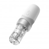 Белый автоматический мастурбатор Extra Sauce - Sauce - в Перми купить с доставкой