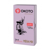 Презервативы OKOTO Mega Mix - 12 шт. - Sitabella - купить с доставкой в Перми