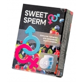 Шипучие таблетки для мужчин Sweet Sperm для изменения вкуса спермы (4 шт. по 0,5 гр.) - Капиталпродукт - купить с доставкой в Перми