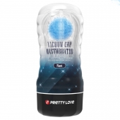 Прозрачный текстурированный мастурбатор Vacuum Cup Masturbator Planet - Baile - в Перми купить с доставкой