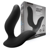 Черный вибромассажер простаты 3,5’’ Curve P-spot Massager - 12 см. - Erokay - в Перми купить с доставкой