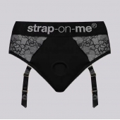 Трусики для фиксации насадок Strap-on-me Harness Lingerie Diva XS - Strap-on-me - купить с доставкой в Перми