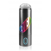 Перезаряжаемый мастурбатор-ротик Extreme Toyz Rechargeable Roto-Bator Mouth - Pipedream - в Перми купить с доставкой