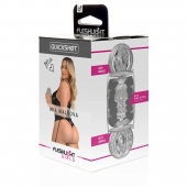 Прозрачный двусторонний мастурбатор Fleshlight Quickshot Mia Malkova - Fleshlight - в Перми купить с доставкой