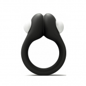 Черное эрекционное кольцо Zippy Vibrating Ring With Bullet - Adrien Lastic - в Перми купить с доставкой