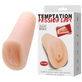 Телесный тугой мастурбатор-вагина Passion Lady - Baile - в Перми купить с доставкой