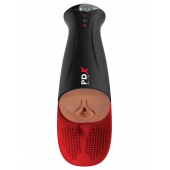 Мастурбатор-вагина в колбе с вибрацией Fuck-O-Matic Pro XL - Pipedream - в Перми купить с доставкой