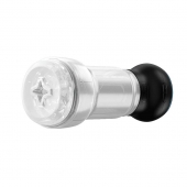 Набор PowerBlow   Feel Pocket Stroker Crystal: мастурбатор и интерактивная насадка - Kiiroo - в Перми купить с доставкой