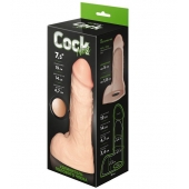 Телесный фаллоудлинитель с мошонкой Cock Next - 19 см. - LOVETOY (А-Полимер) - в Перми купить с доставкой