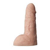 Телесный фаллоудлинитель с мошонкой Cock Next - 19 см. - LOVETOY (А-Полимер) - в Перми купить с доставкой