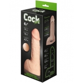 Телесный фаллоудлинитель с мошонкой Cock Next - 17 см. - LOVETOY (А-Полимер) - в Перми купить с доставкой