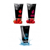 Набор из 3 лубрикантов JUJU (увлажняющий, клубника, малина) - JuJu - купить с доставкой в Перми