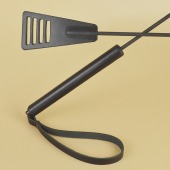 Черный кожаный стек «Сириус» - 60 см. - Sitabella - купить с доставкой в Перми