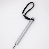 Черный стек с металлической ручкой - Crazy Handmade - купить с доставкой в Перми